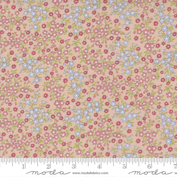 Sweet Liberty Small Floral Ditsy Bloom Yardage for Moda - 18752 13 - PRICE PER 1/2 YARD