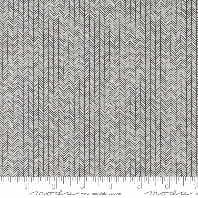 Late October Maze Blenders Vanilla Black Yardage for Moda - 55595 13 - PRICE PER 1/2 YARD