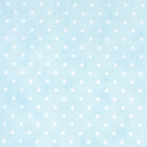 Essential Dots Baby Blue Yardage by Moda 8654-62 - PRICE PER 1/2 YARD