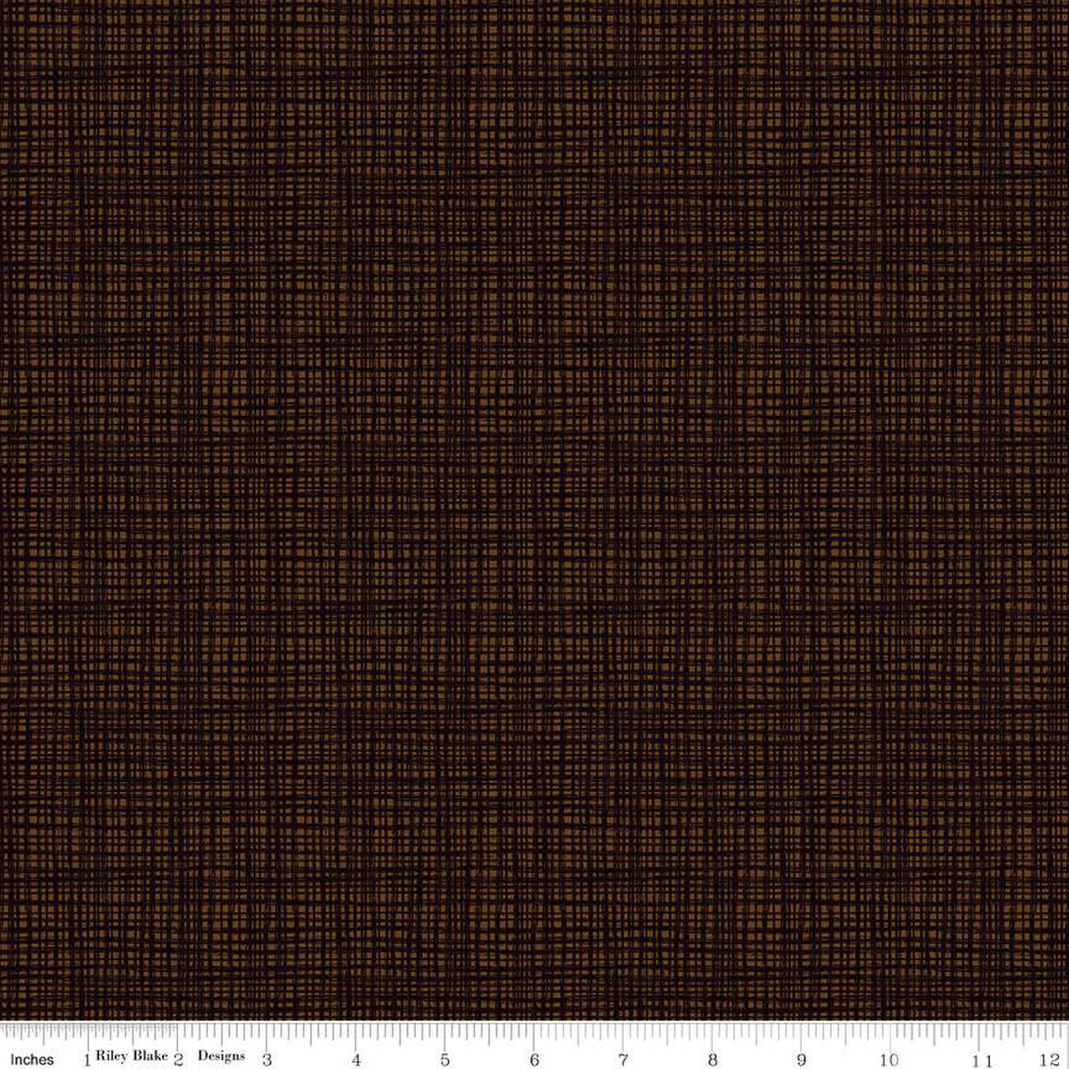 Texture Mocha Yardage by Sandy Gervais for Riley Blake Designs-C610 MOCHA- PRICE PER 1/2 YARD