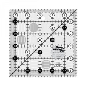Creative Grids Quilt Ruler 5-1/2" Square