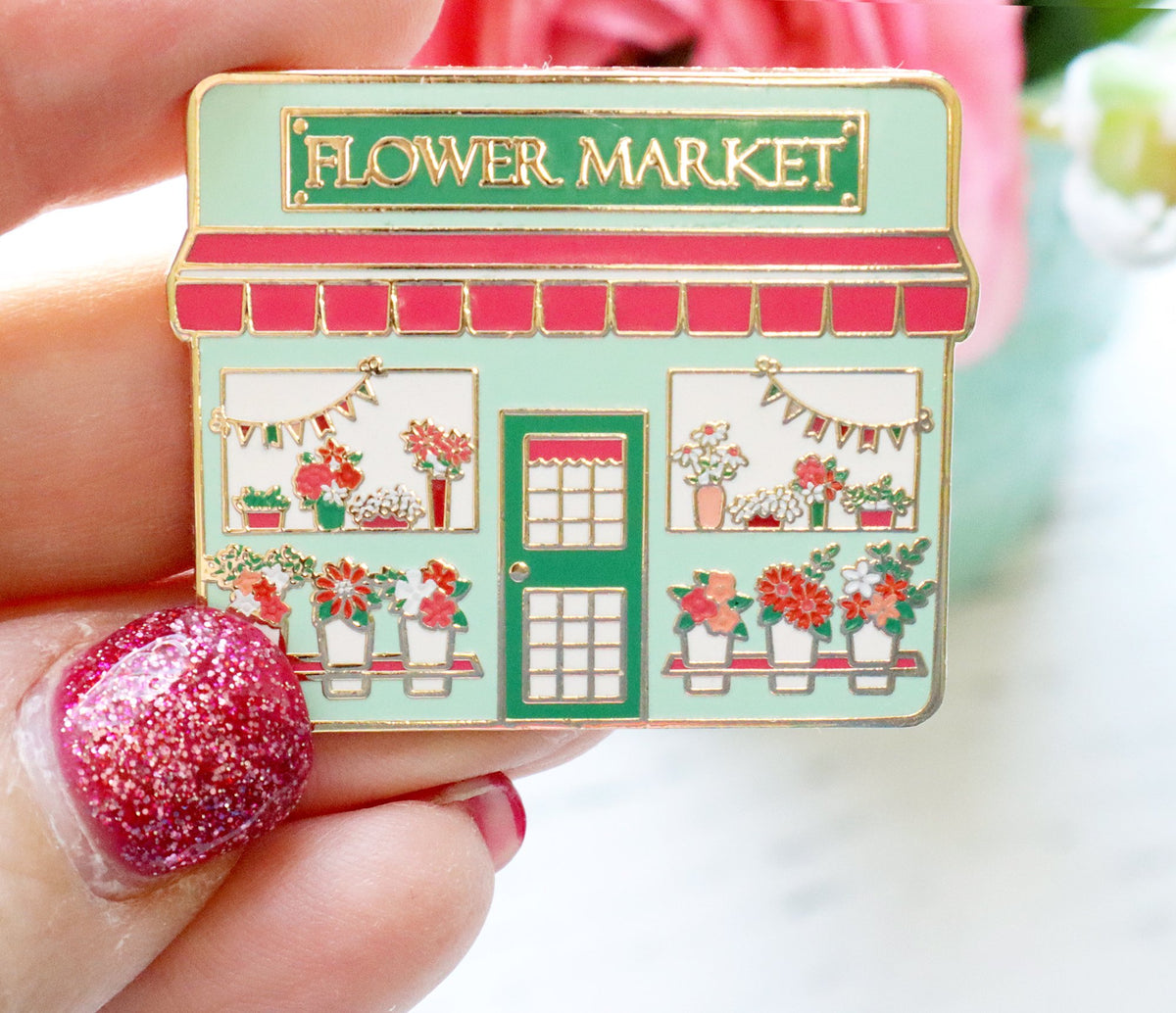 Flower Market Main Street Magnetic Needle Minder – Simple Stitches Fabric  Shop, LLC