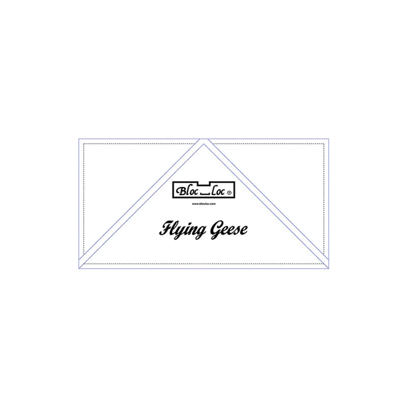 Flying Geese Ruler 2" x 4"