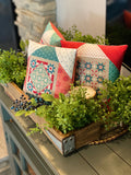 The Summer Basket of the Triple Play Pillows Series - Hands On Design Paper Pattern