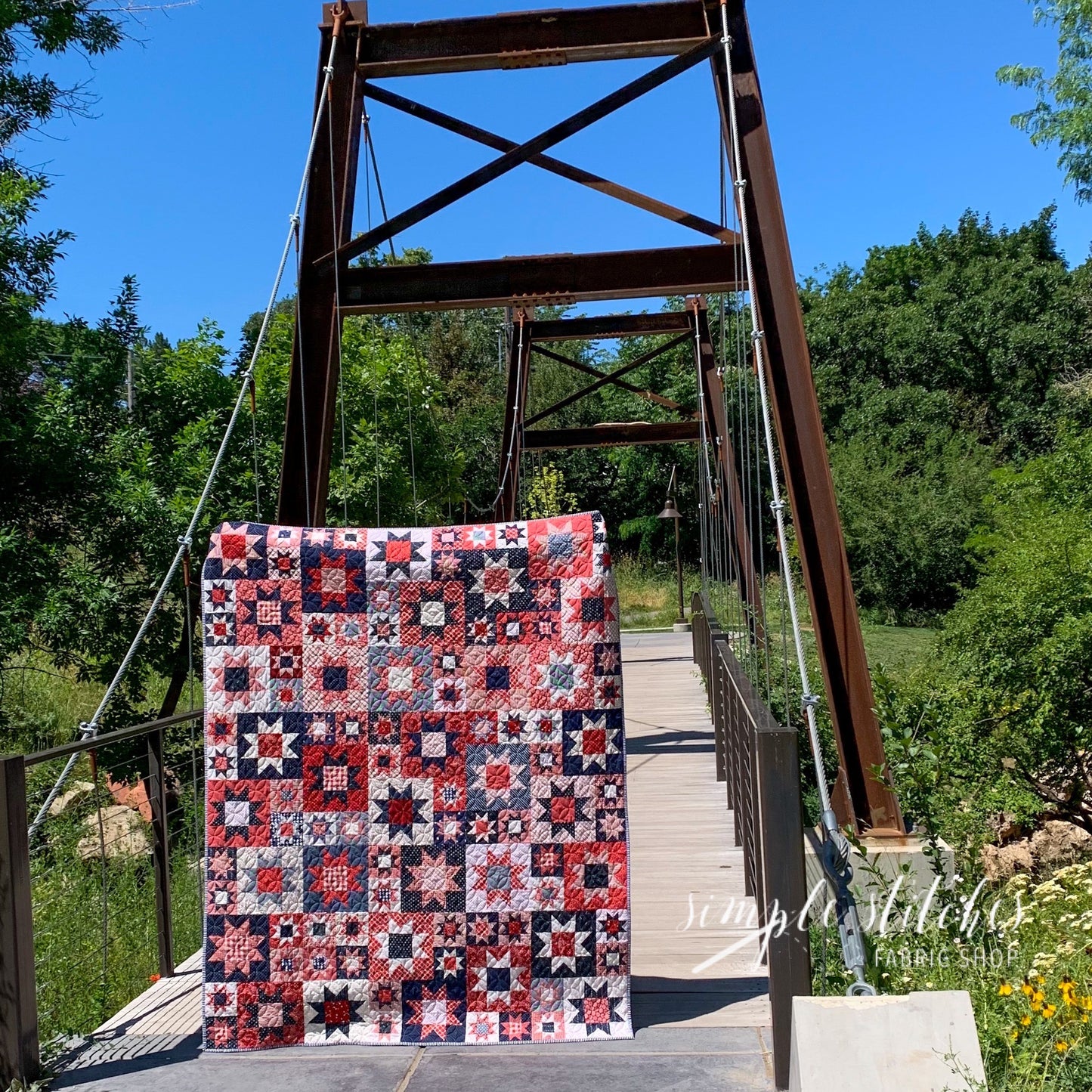 Summer Scrappy Seasons Quilt Kit