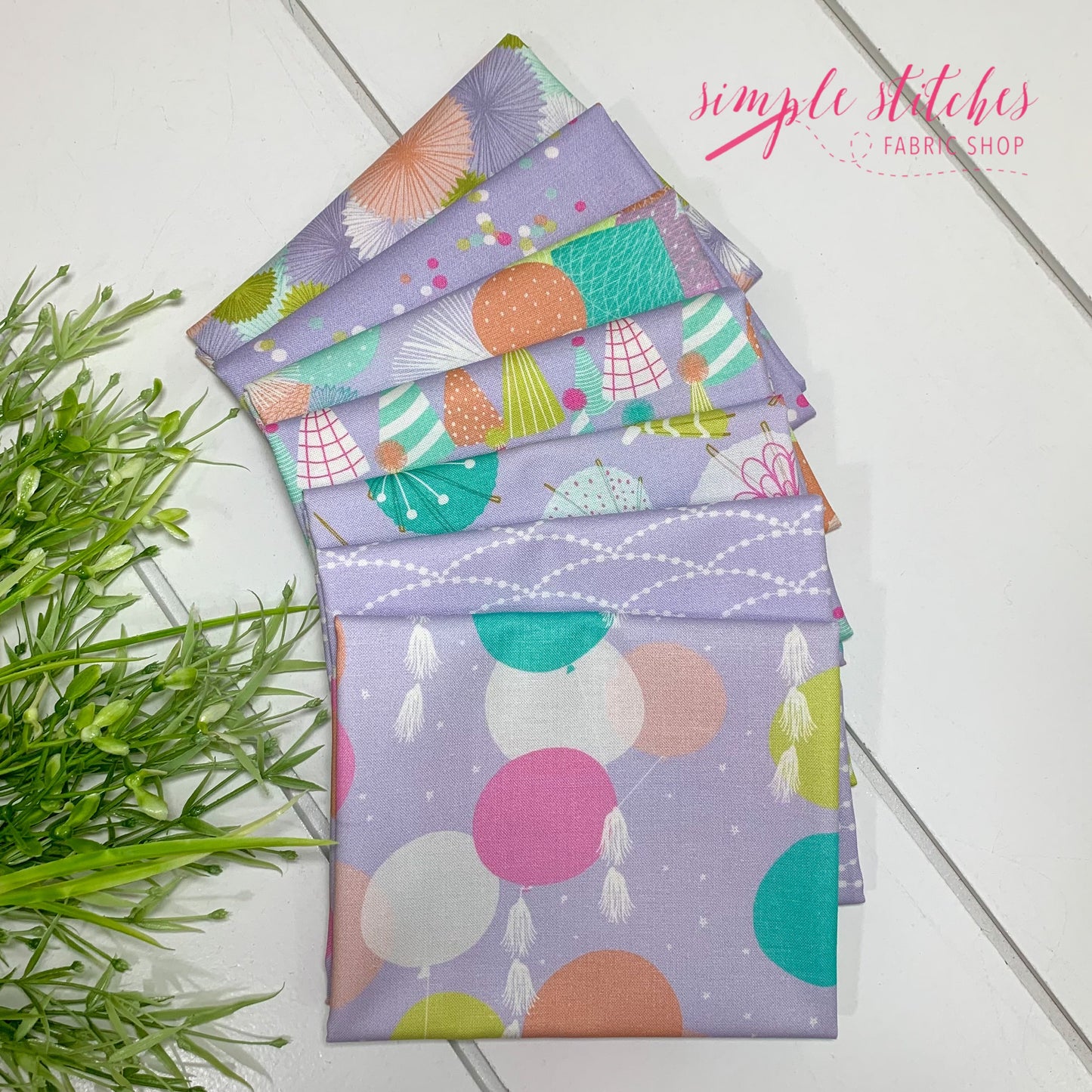 Lavender Soiree Simple Bundle (7) Fat Quarter Bundle