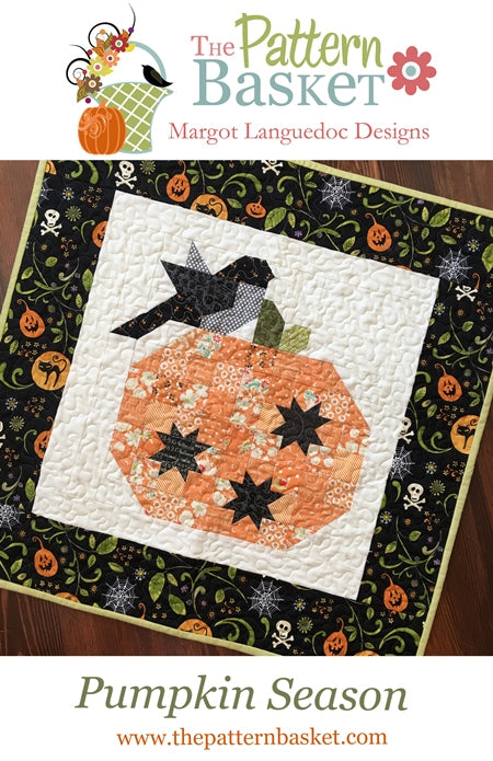 Pumpkin Season MINI Quilt Kit by The Pattern Basket