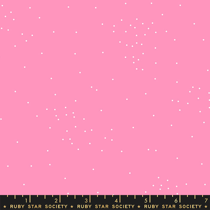 Sugar Basic Dot Sprinkle Flamingo Yardage for Ruby Star by Moda -RS5069 22 - PRICE PER 1/2 YARD