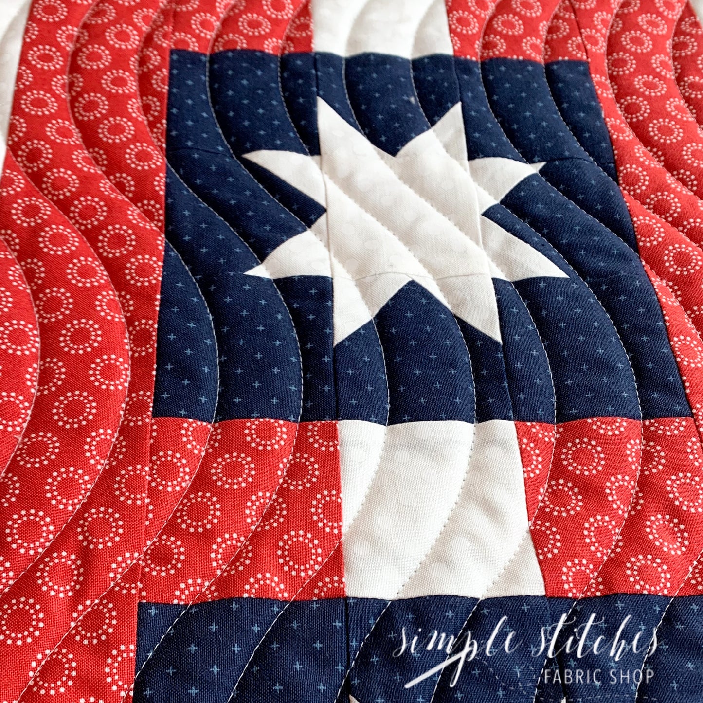 Summer Stars Runner Paper Pattern - WHOLESALE (set of 10)