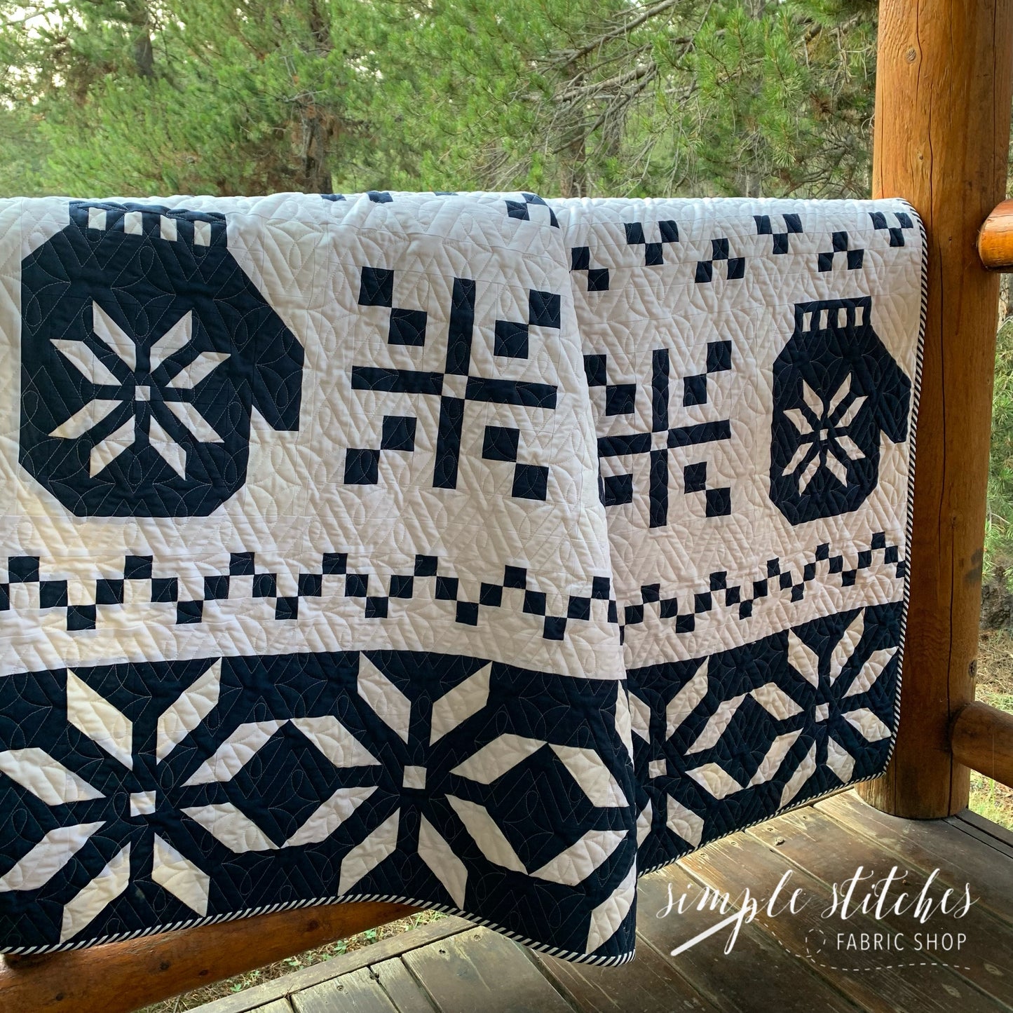 Winterberry Quilt Kit - Red