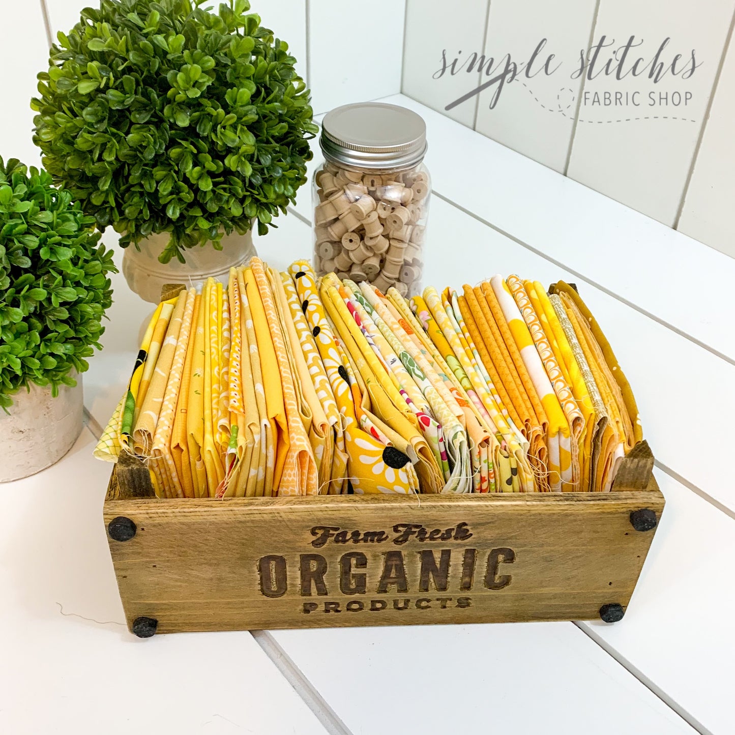 Yellow Scrap Bag