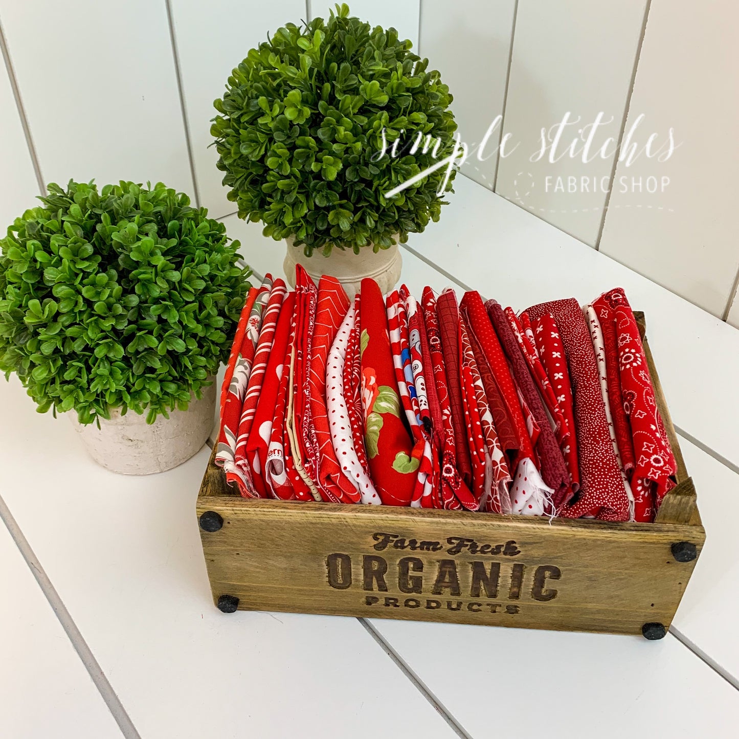 Red Scrap Bag