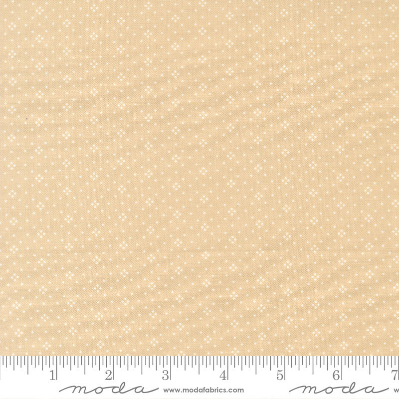 Eyelet Latte Yardage by Stacy Lest Hsu for Moda - 20488 62 - PRICE PER 1/2 YARD