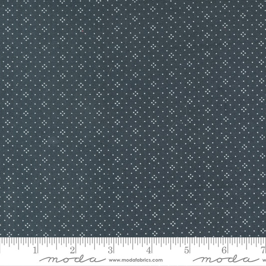Eyelet Charcoal Yardage by Fig Tree Co for Moda - 20488 65 - PRICE PER 1/2 YARD