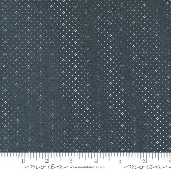 Eyelet Charcoal Yardage by Stacy Lest Hsu for Moda - 20488 65 - PRICE PER 1/2 YARD is