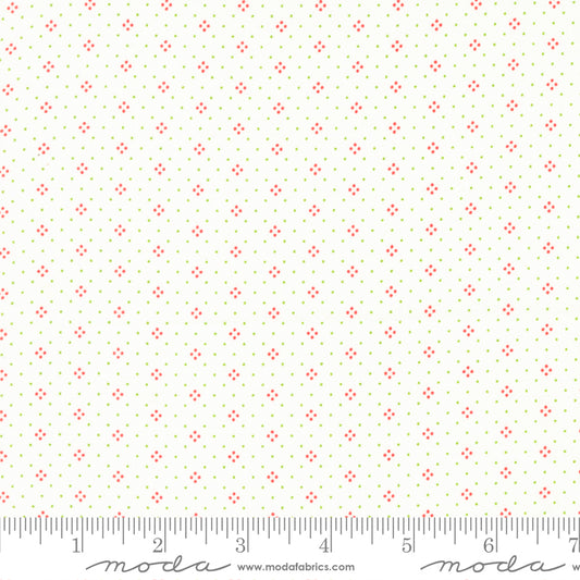 Eyelet Ivory Holly Yardage by Stacy Lest Hsu for Moda - 20488 86 - PRICE PER 1/2 YARD