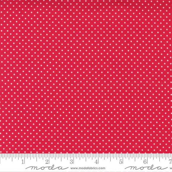 Holiday Essentials Americana Christmas Red Ydg by Stacy Iest Hsu for Moda - 20737 42 - PRICE PER 1/2 YARD
