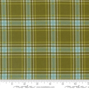 The Great Outdoors Cozy Plaid Forest Yardage for Moda - 20885 13 - PRICE PER 1/2 YARD