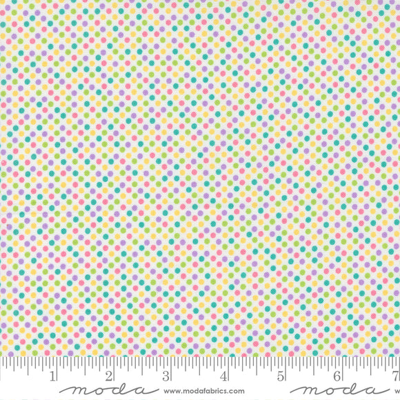 On The Bright Side Dot to Dot Dots Ydg for Moda - 22466 11- PRICE PER 1/2 YARD