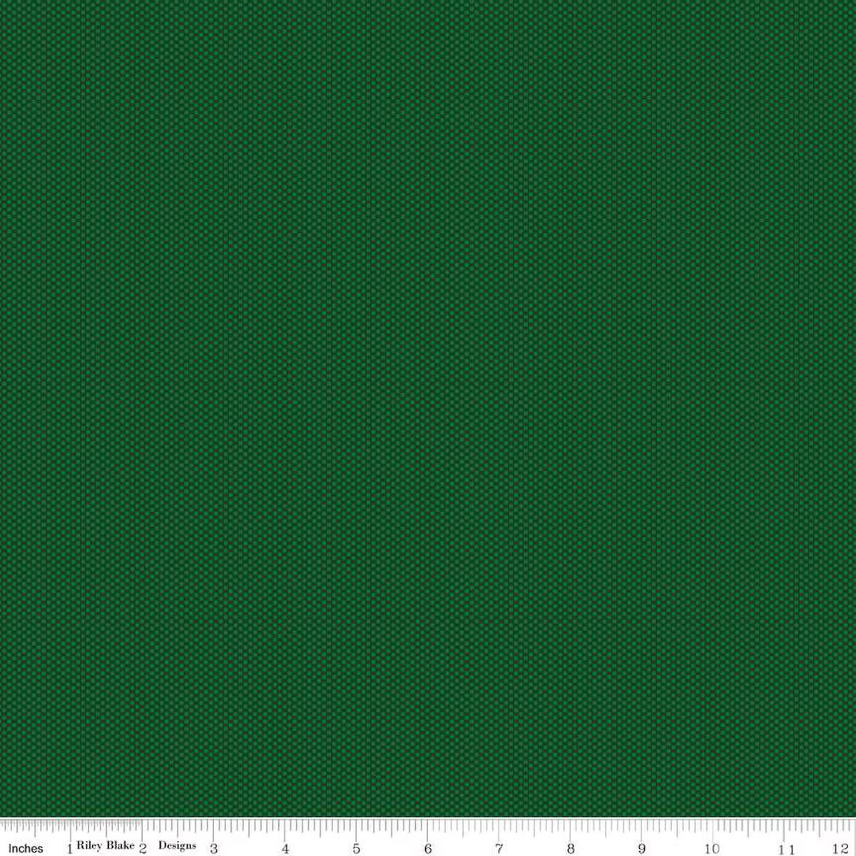 POParazzi In Color Christmas Green Ydg for RBD C805-CHRISTMAS - PRICE PER 1/2 YARD