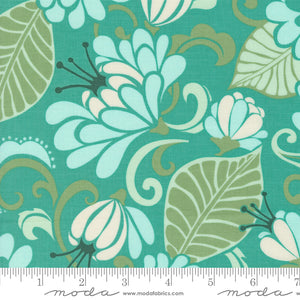 Tango Sarabande Sea Ydg for Moda - 27330 23 - PRICE PER 1/2 YARD