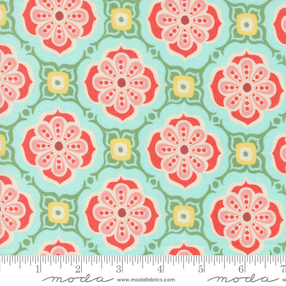 Tango Alhambra Sky Ydg for Moda - 27333 22 - PRICE PER 1/2 YARD