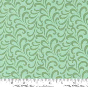 Tango Portico Pistachio Ydg for Moda - 27335 19 - PRICE PER 1/2 YARD