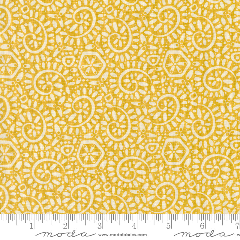 Tango Canto Sunshine Ydg for Moda - 27337 17 - PRICE PER 1/2 YARD