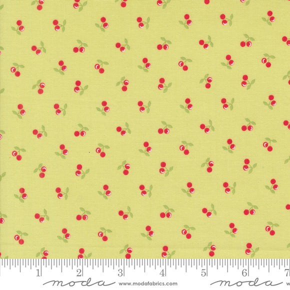 Cali & Co Light Lime Yardage for Moda -29194 18- PRICE PER 1/2 YARD