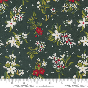 Pine Valley Wonderland Florals Fir Yardage for Moda - 30741 17  - PRICE PER 1/2 YARD