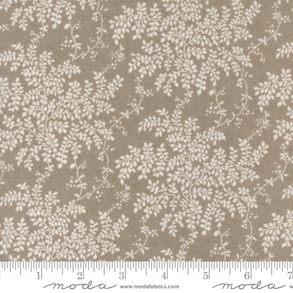 Pine Valley Mistletoe Leaves Fog Yardage for Moda - 30746 11  - PRICE PER 1/2 YARD