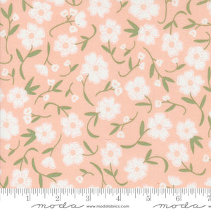 Flower Girl Flower Fields Blush Yardage for Moda - 31730 16 - PRICE PER 1/2 YARD