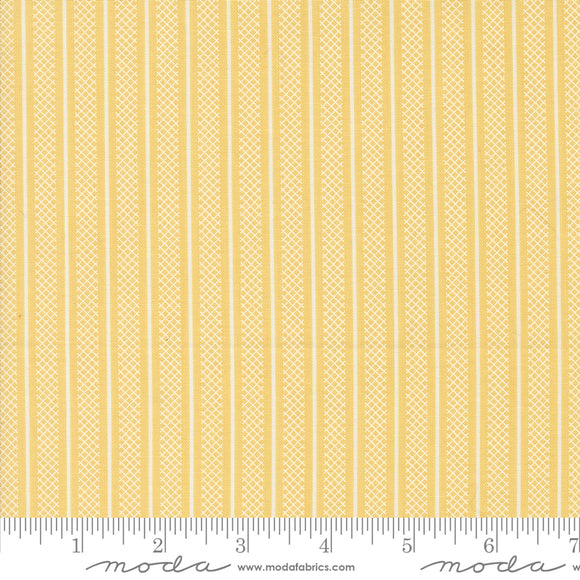 Flower Girl Hatched Stripes Afternoon Yardage for Moda - 31735 15 - PRICE PER 1/2 YARD