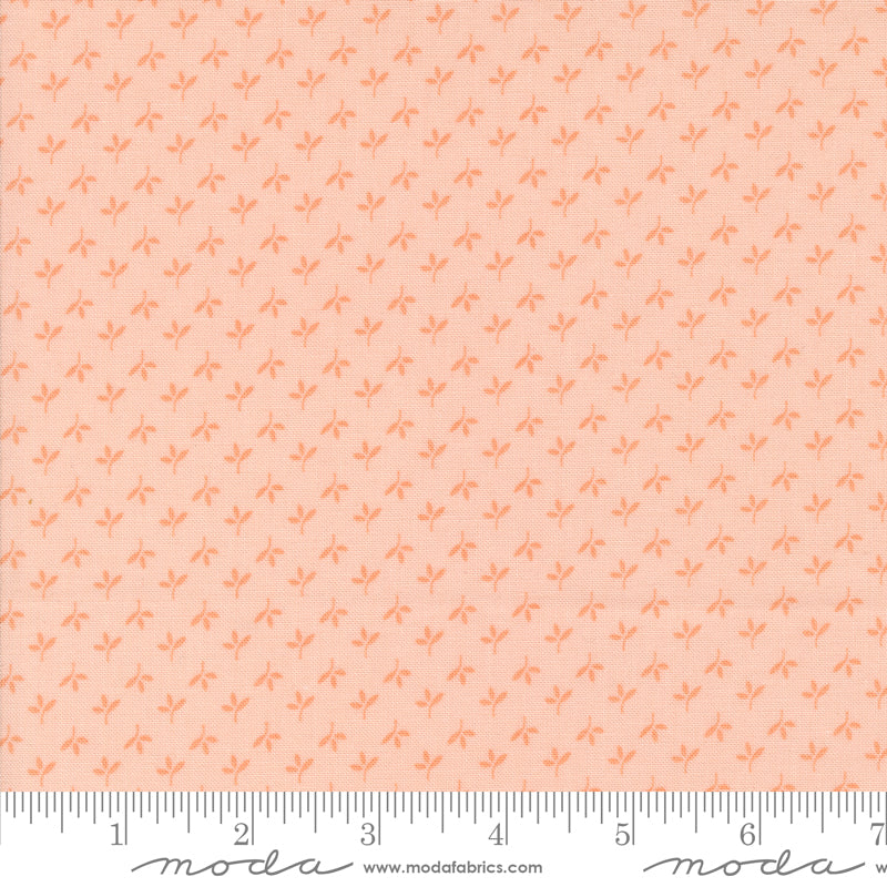 Flower Girl Leafy Blenders Blush Yardage for Moda - 31736 16 - PRICE PER 1/2 YARD