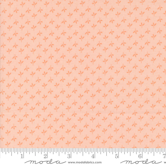 Flower Girl Leafy Blenders Blush Yardage for Moda - 31736 16 - PRICE PER 1/2 YARD
