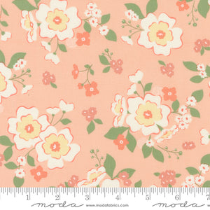 Dainty Meadow Wild Boutique Peachy Yardage for Moda - 31740 17 - PRICE PER 1/2 YARD