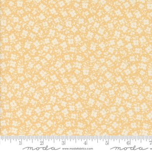 Dainty Meadow Tossed Petals Buttercup Yardage for Moda - 31745 14 - PRICE PER 1/2 YARD