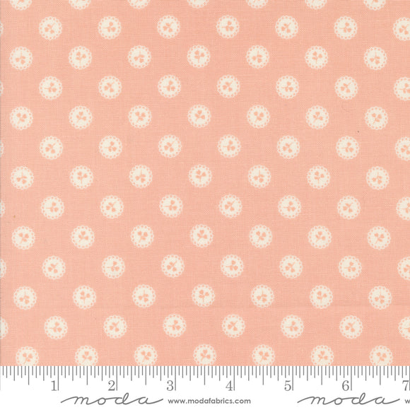 Dainty Meadow Dainty Dots Rose Yardage for Moda - 31746 18 - PRICE PER 1/2 YARD