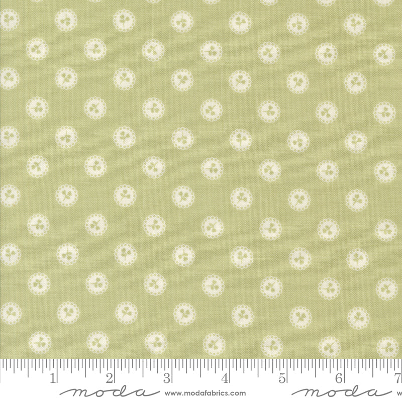 Dainty Meadow Dainty Dots Pear Yardage for Moda - 31746 20 - PRICE PER 1/2 YARD