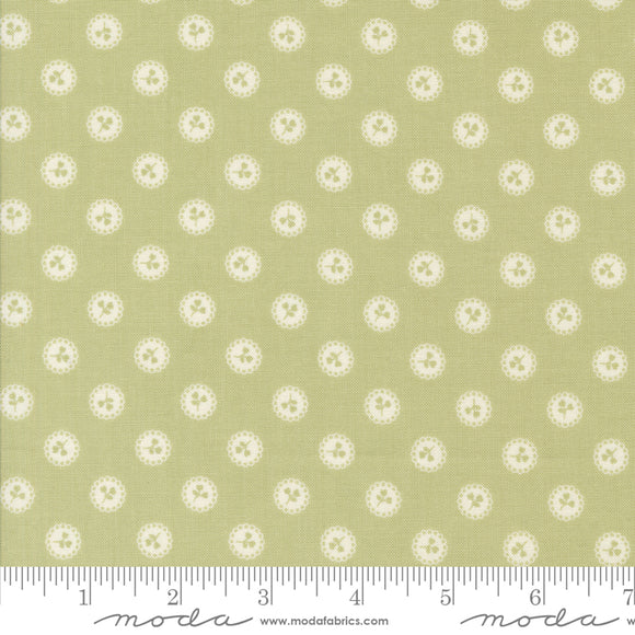 Dainty Meadow Dainty Dots Pear Yardage for Moda - 31746 20 - PRICE PER 1/2 YARD