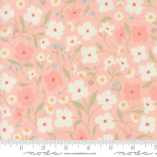 Cottage Charm Koral Kicks Yardage for Moda - 31750 14 - PRICE PER 1/2 YARD