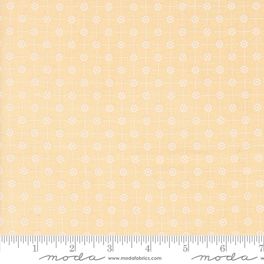 Cottage Charm Enjoyable Yellow Yardage for Moda - 31755 13 - PRICE PER 1/2 YARD