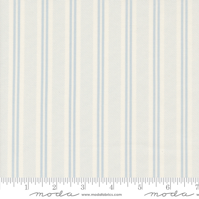 Cottage Charm Powder Blue Yardage for Moda - 31756 21 - PRICE PER 1/2 YARD