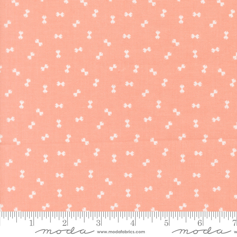 Handmade Sweetness Peach Yardage for Moda - 31795 17- PRICE PER 1/2 YARD