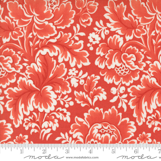 Buon Natale Poinsettia Yardage for Moda - 35400 13 - PRICE PER 1/2 YARD