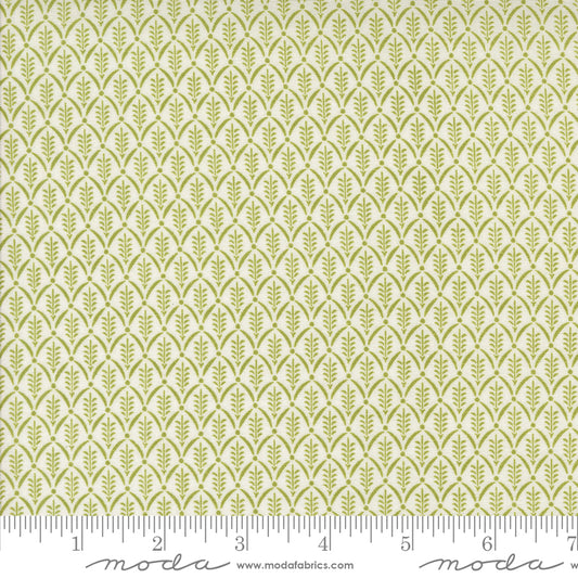 Buon Natale Snowflake Pine Yardage for Moda - 35406 26 - PRICE PER 1/2 YARD