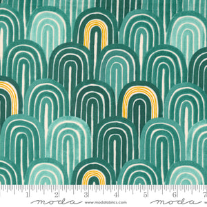 Willow Arches Lagoon Yardage by Moda -36065 11 - PRICE PER 1/2 YARD