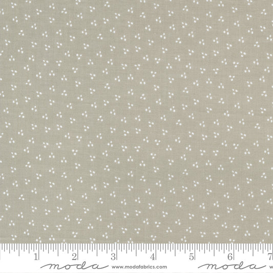 Bountiful Blooms Spring Dots Stone Yardage for Moda - 37668 20- PRICE PER 1/2 YARD
