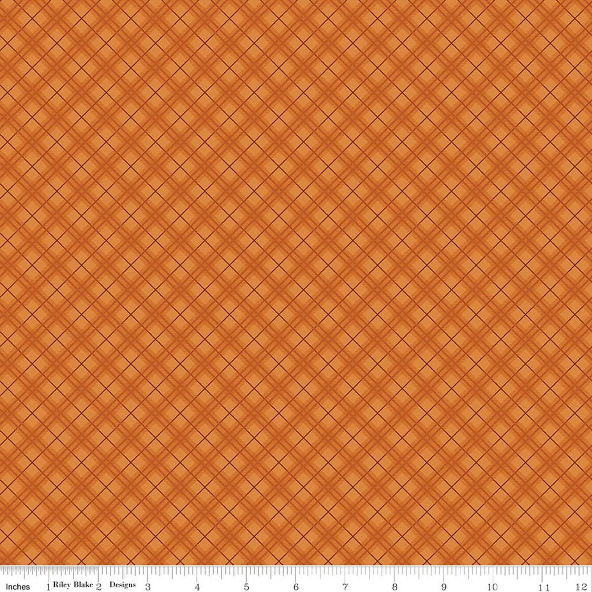 Bountiful Plaid Autumn Yardage by Sand Gervais for RBD-C17863-AUTUMN- PRICE PER 1/2 YARD