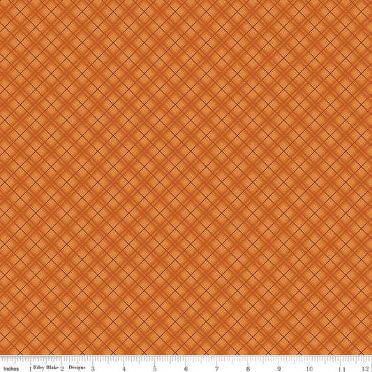 Bountiful Plaid Autumn Yardage by Sand Gervais for RBD-C17863-AUTUMN- PRICE PER 1/2 YARD